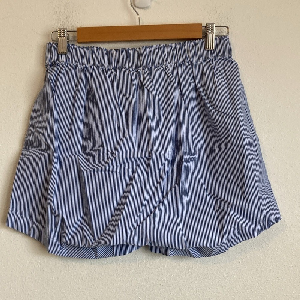 J. Crew Men's Woven boxers Small Stripe Royal Blue - Picture 4 of 5